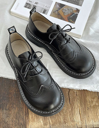 Dames Oxford Schoenen in Brogue Stijl 4