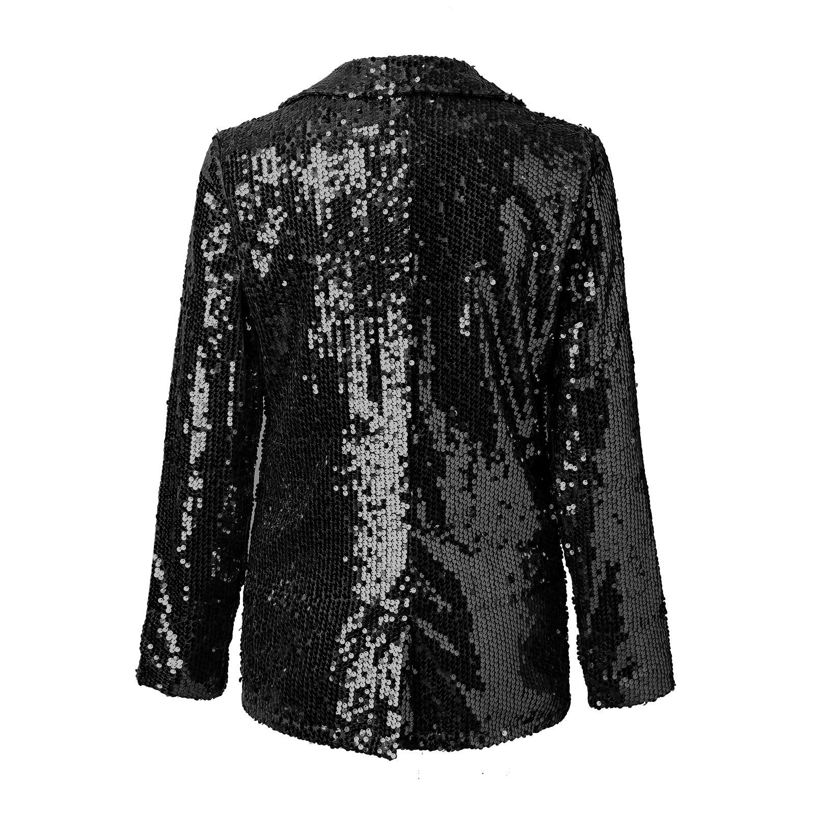Dames Pailletten Blazer Stijlvol en Veelzijdig 2