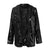Dames Pailletten Blazer Stijlvol en Veelzijdig 3