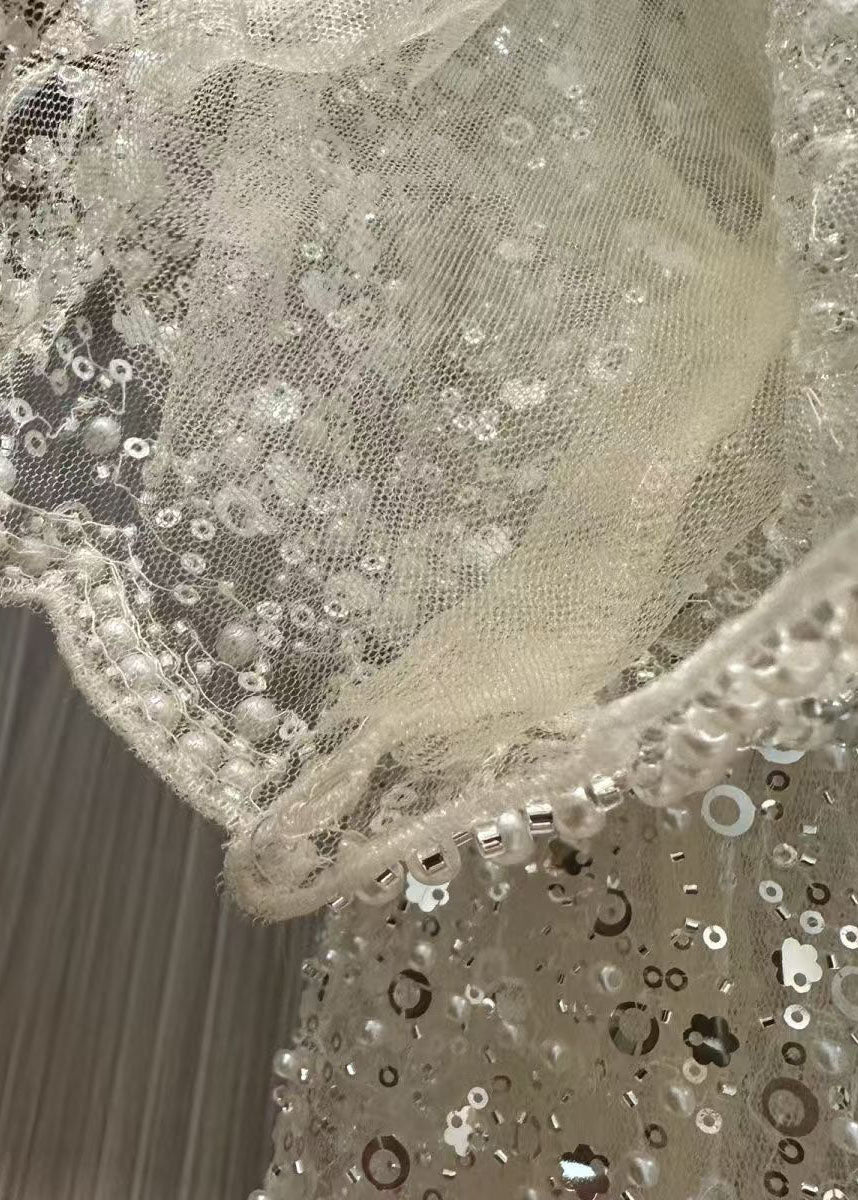 Dames Pailletten Top met Tule voor Zomerstijl 4