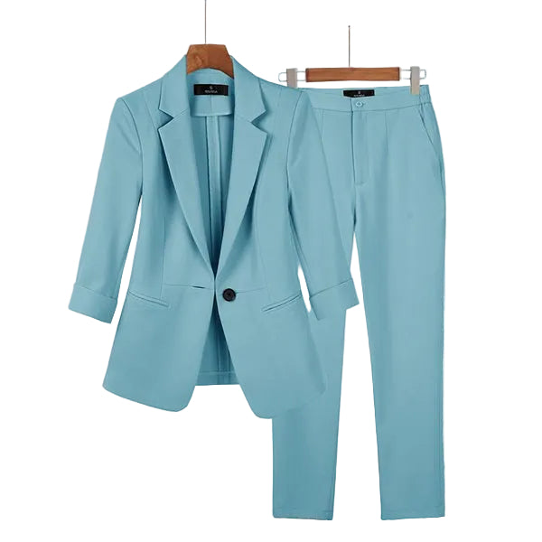 Dames Pak Modern Chic 2 Delig voor Professionele en Sociale Gelegenheden 0