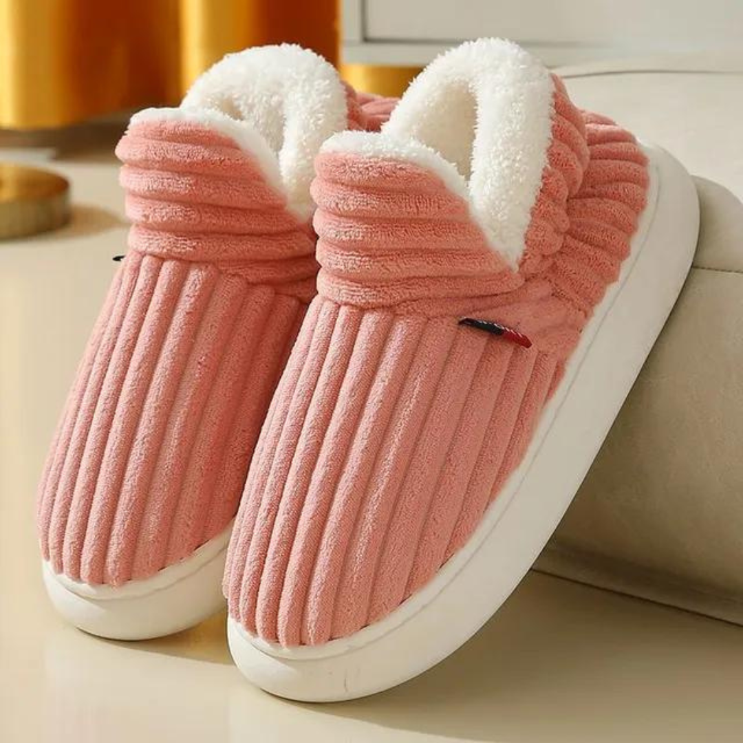 Dames Pantoffels Luxe Pluche 0