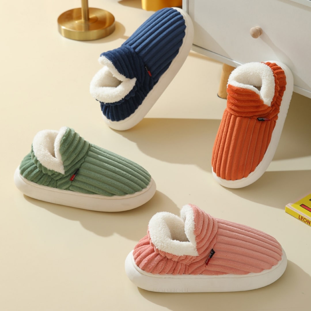 Dames Pantoffels Luxe Pluche 2