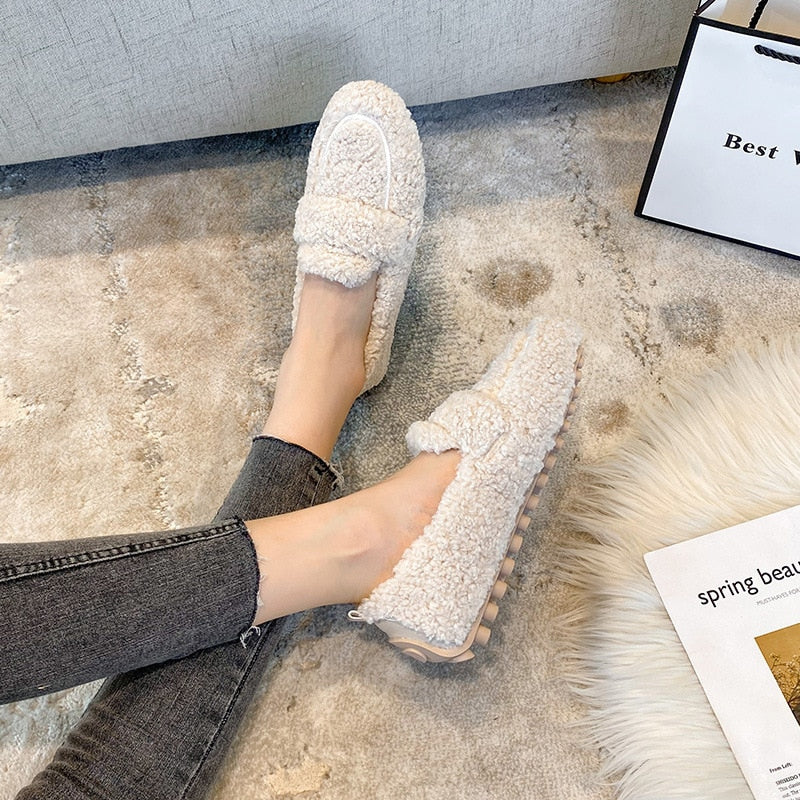 Dames Pantoffels Pluche Antislip Comfortabel voor Binnengebruik 1
