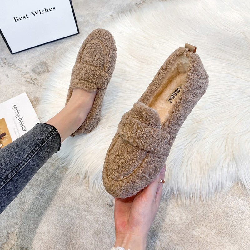Dames Pantoffels Pluche Antislip Comfortabel voor Binnengebruik 6