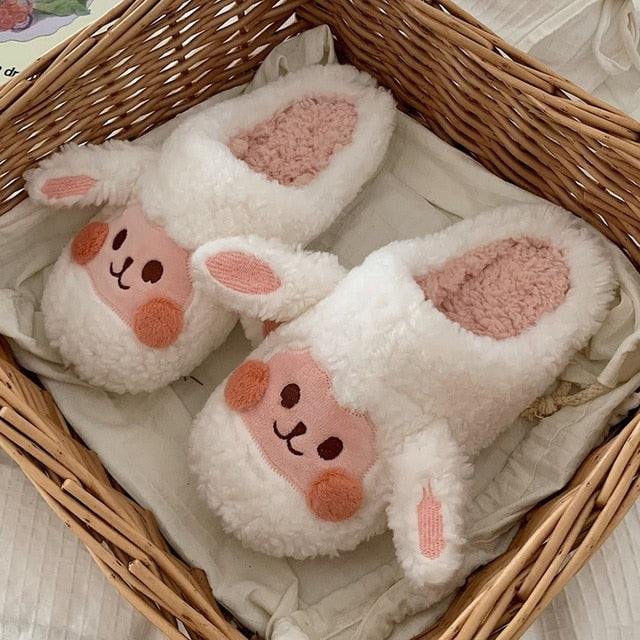 Dames Pantoffels met Koeienpatroon 1