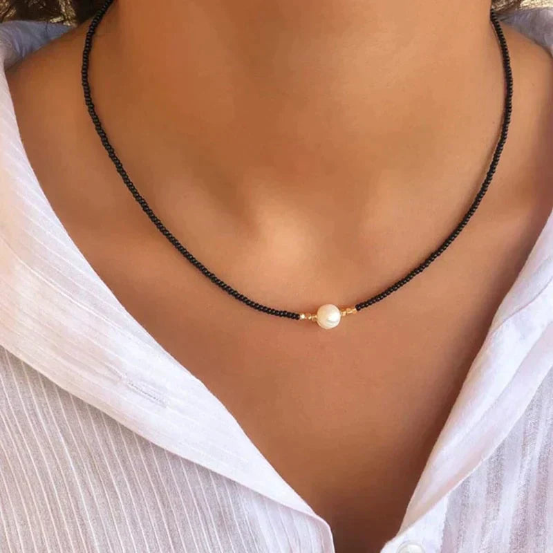 Dames Parelketting Verfijnd 10