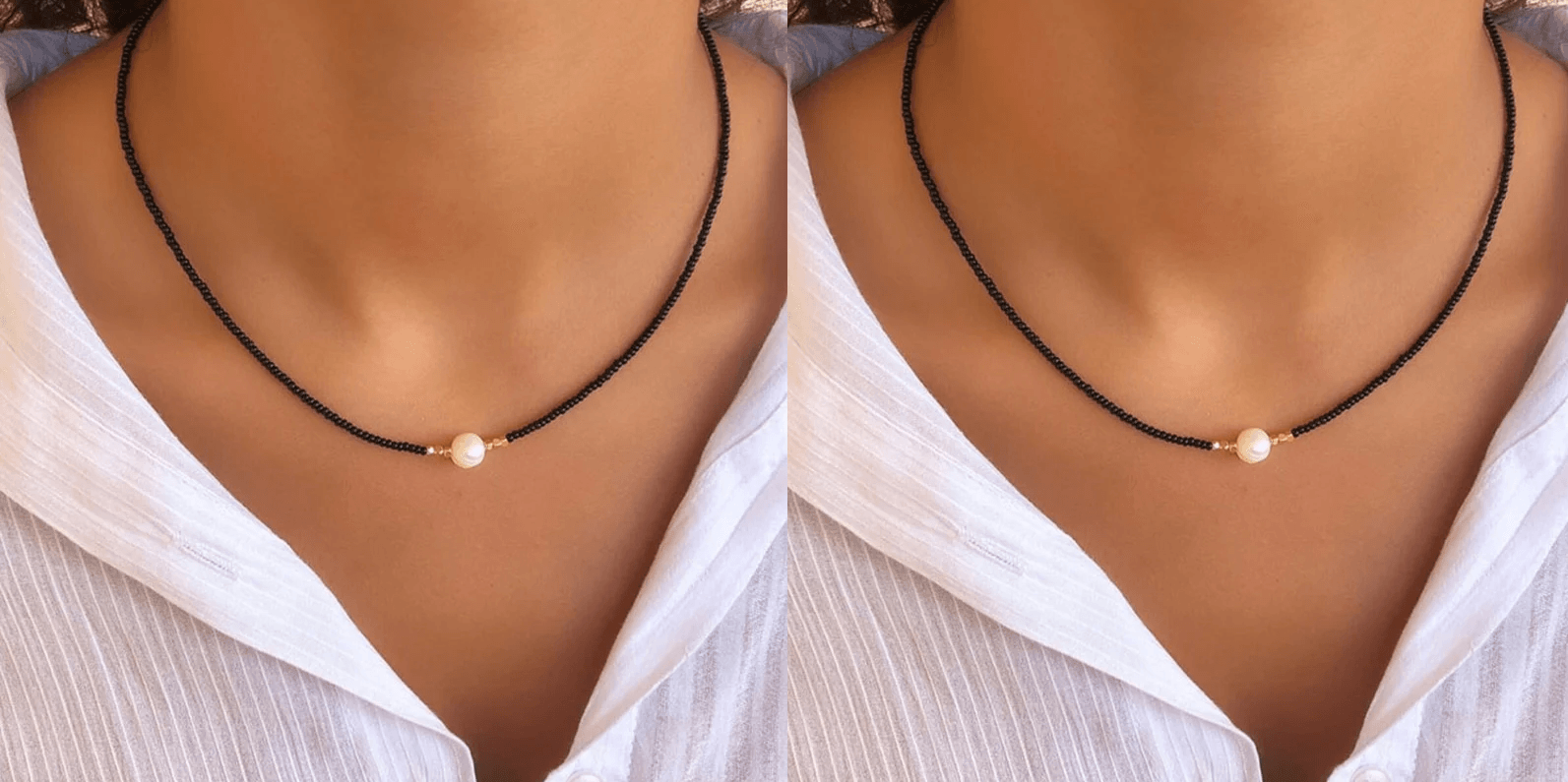 Dames Parelketting Verfijnd 3
