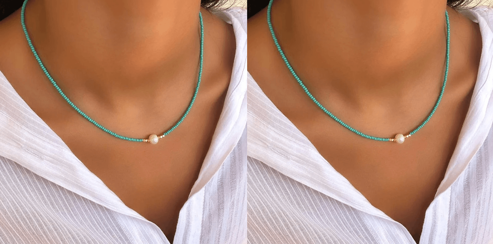 Dames Parelketting Verfijnd 4