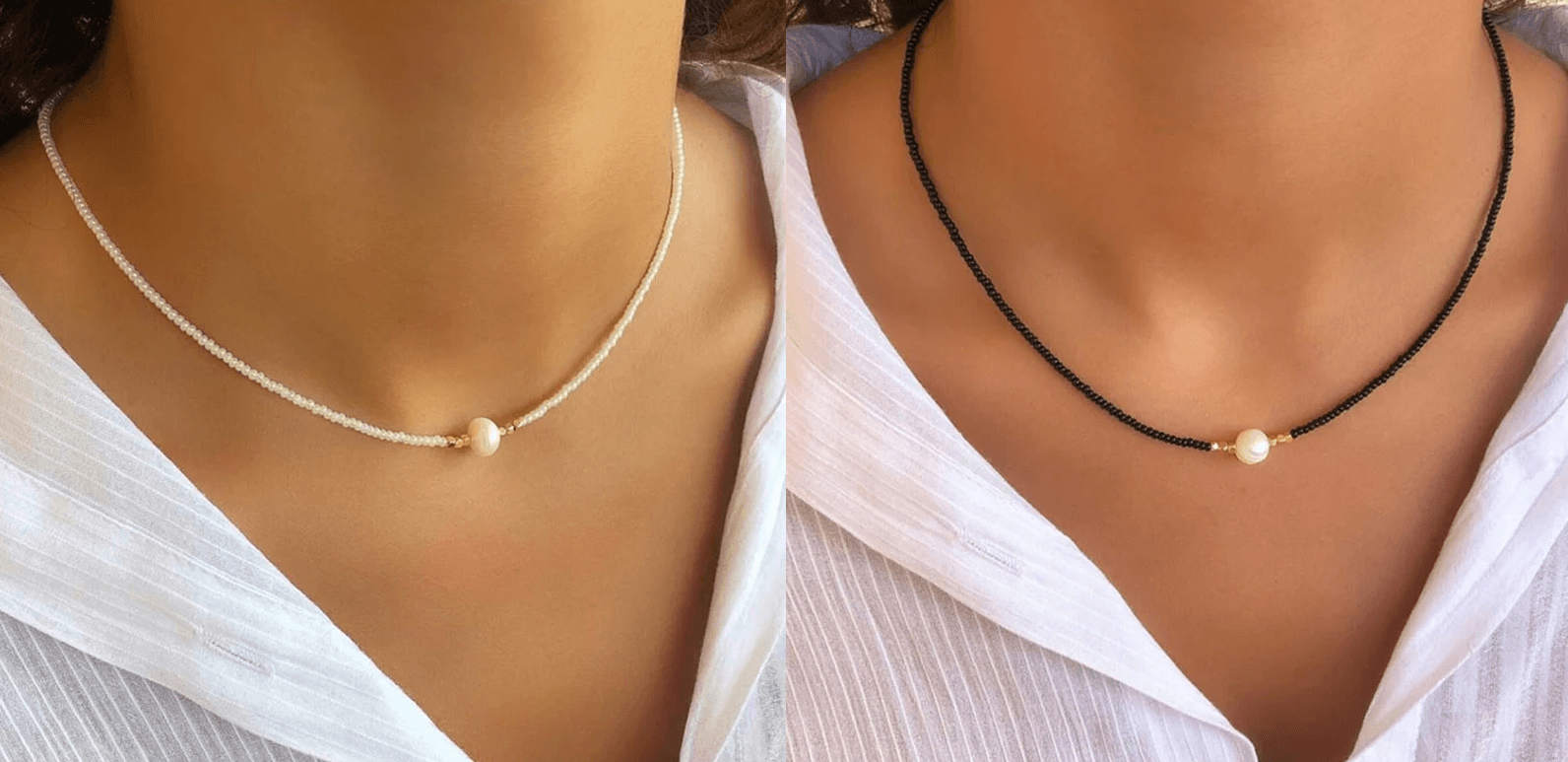 Dames Parelketting Verfijnd 7