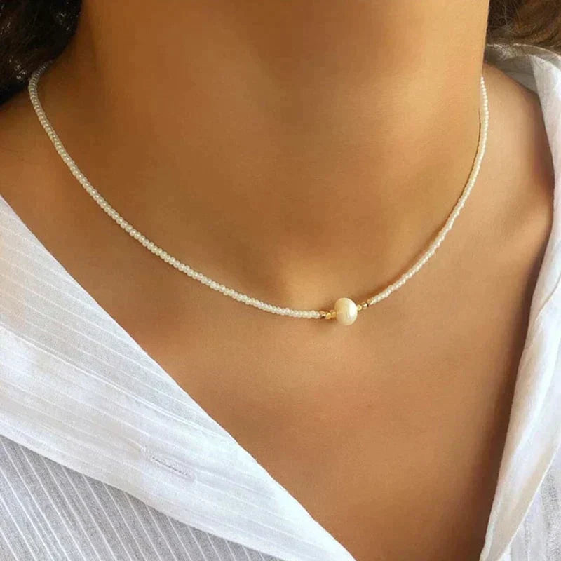Dames Parelketting Verfijnd 9