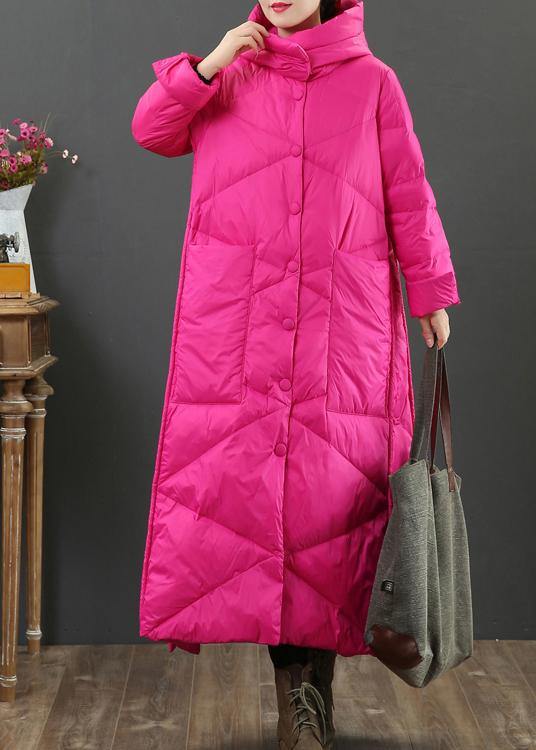 Dames Parka Jas Met Capuchon en Knopen 1