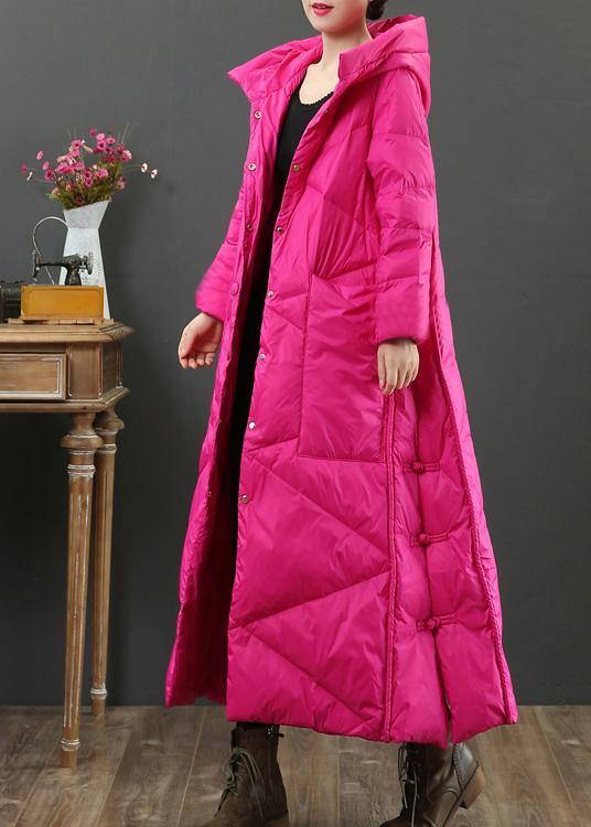 Dames Parka Jas Met Capuchon en Knopen 2