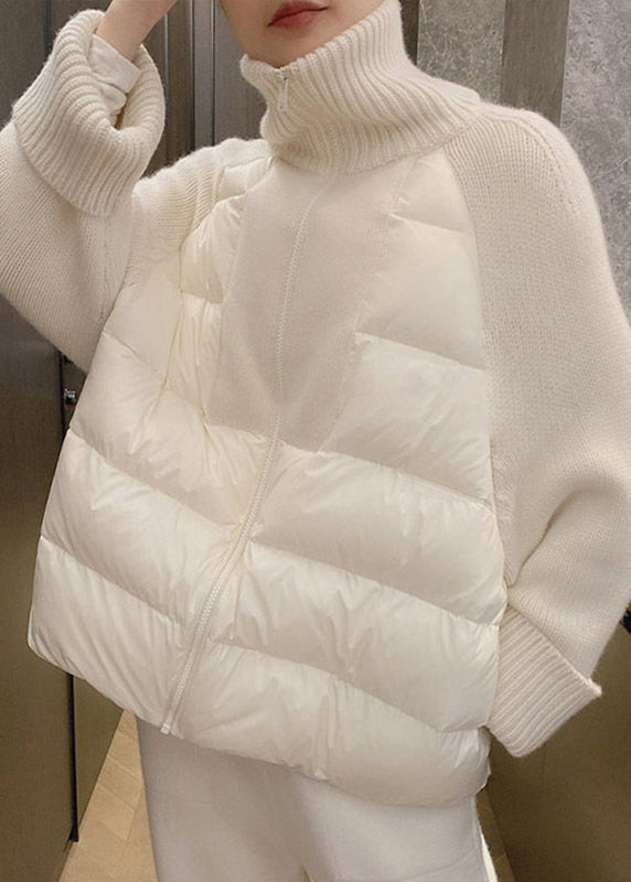 Dames Parka Met Rits en Coltrui Stijl voor Winter - Trendy Parka Jas Dames 4