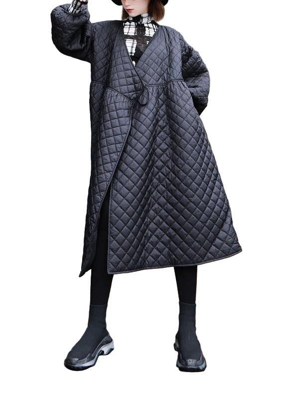 Dames Parka Oversized met Lantaarnmouwen voor Koude Winterdagen 0