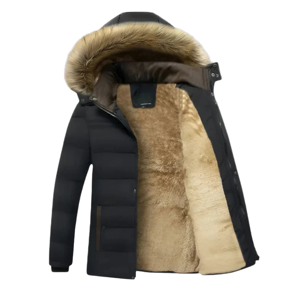 Dames Parka Winterjas Met Fleece Voering en Waterdichte Buitenlaag 0