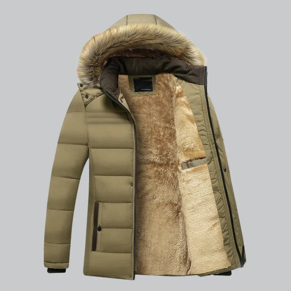 Dames Parka Winterjas Met Fleece Voering en Waterdichte Buitenlaag 4