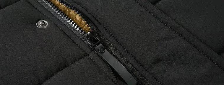 Dames Parka Winterjas Met Fleece Voering en Waterdichte Buitenlaag 6