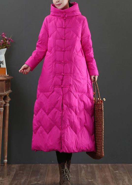 Dames Parka met Capuchon en Chinese Knop 1
