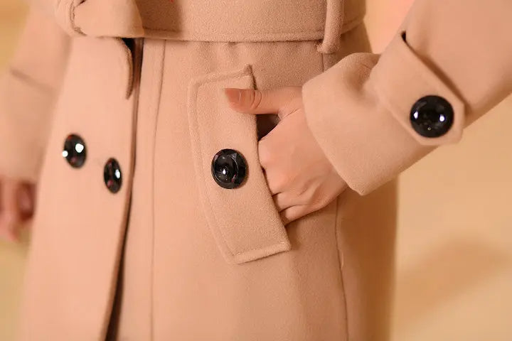 Dames Pelzmantel Luxe Stijl 8