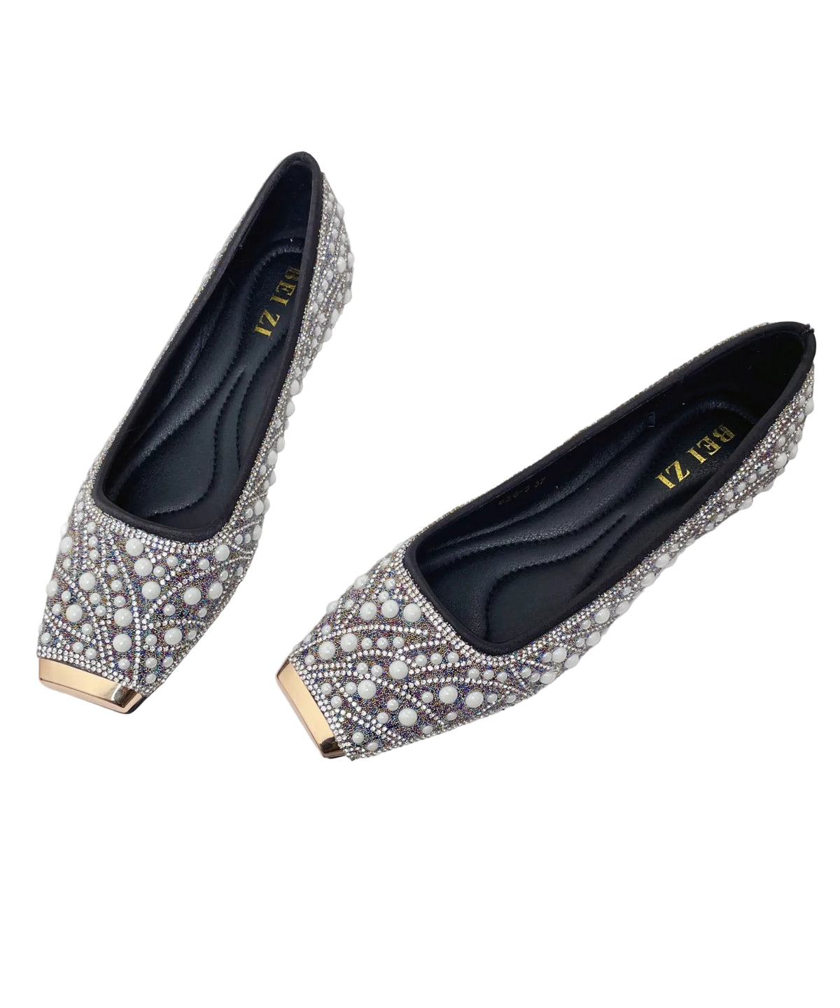 Dames Penny Loafers Zwart Kunstleer Modern Design 0