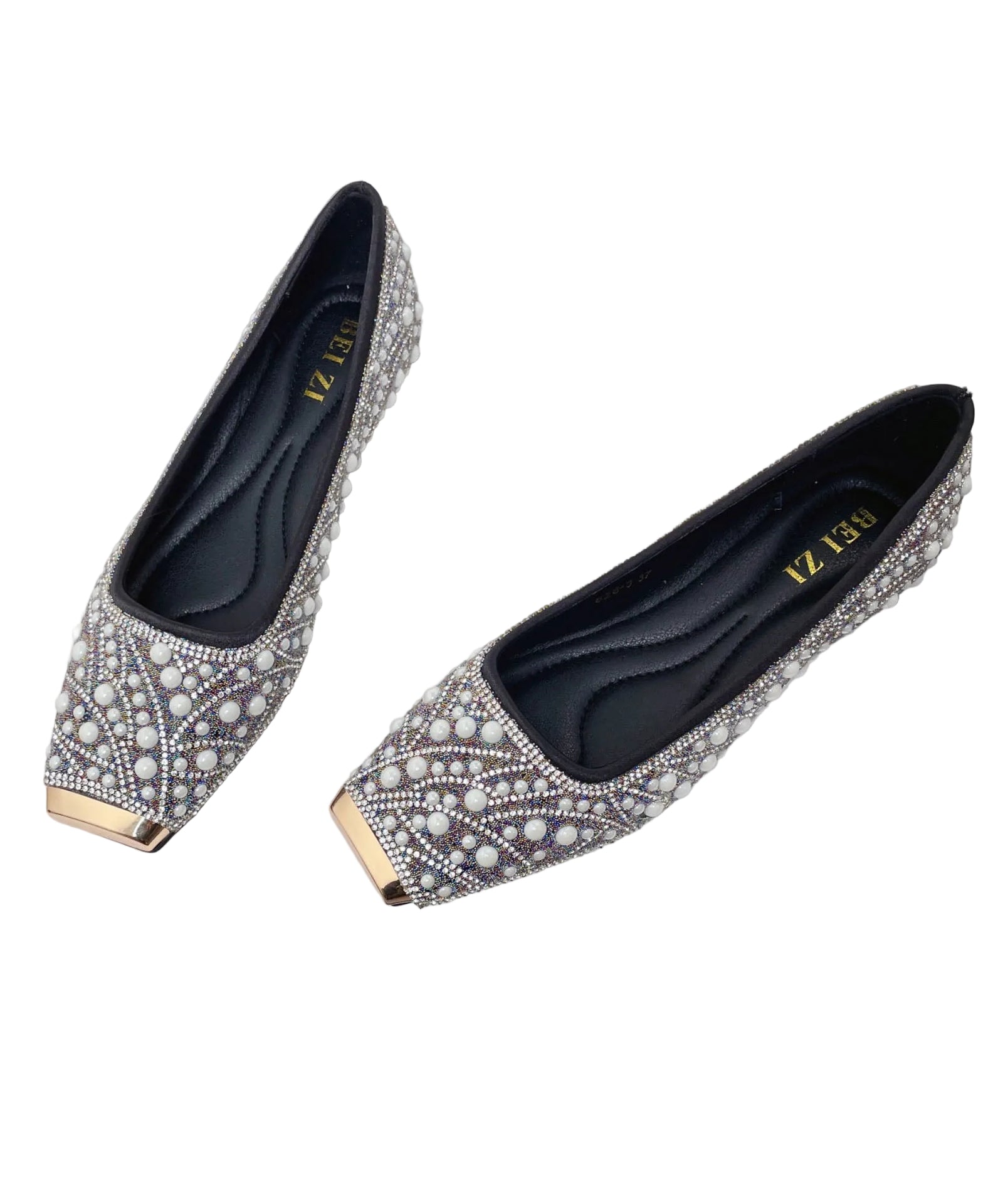 Dames Penny Loafers Zwart Kunstleer Modern Design 0