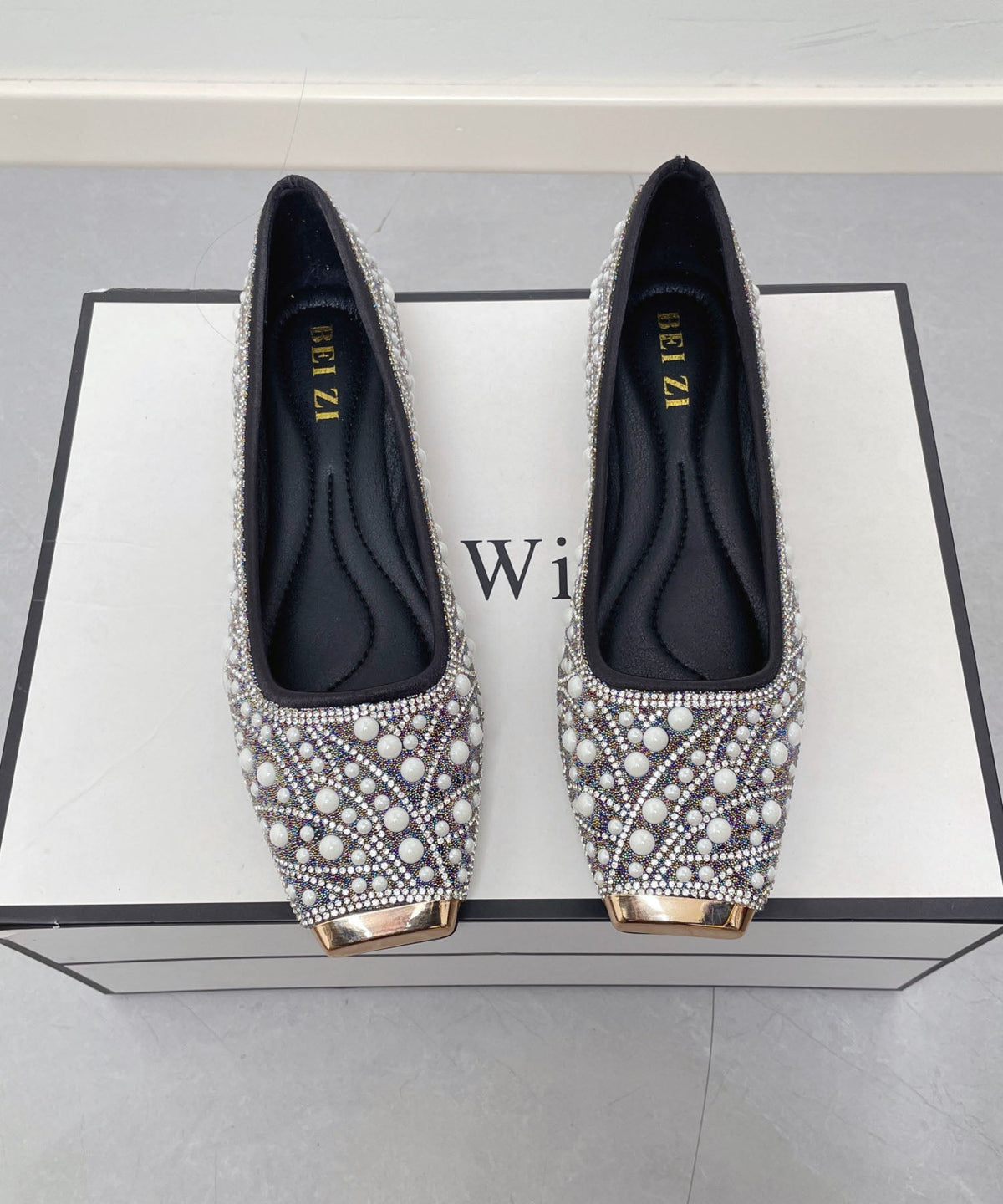 Dames Penny Loafers Zwart Kunstleer Modern Design 1