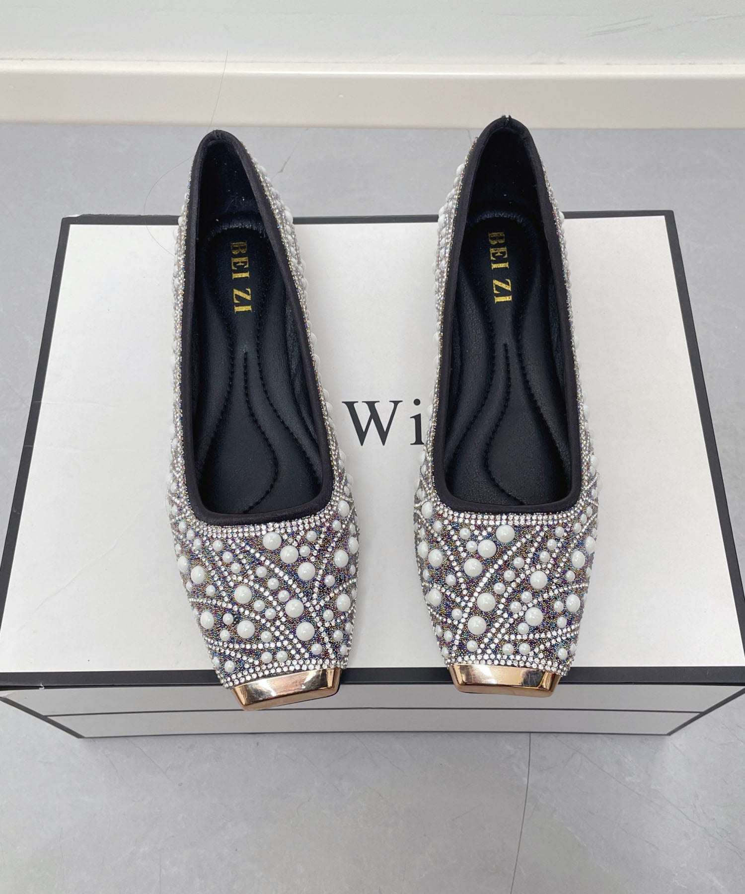 Dames Penny Loafers Zwart Kunstleer Modern Design 1