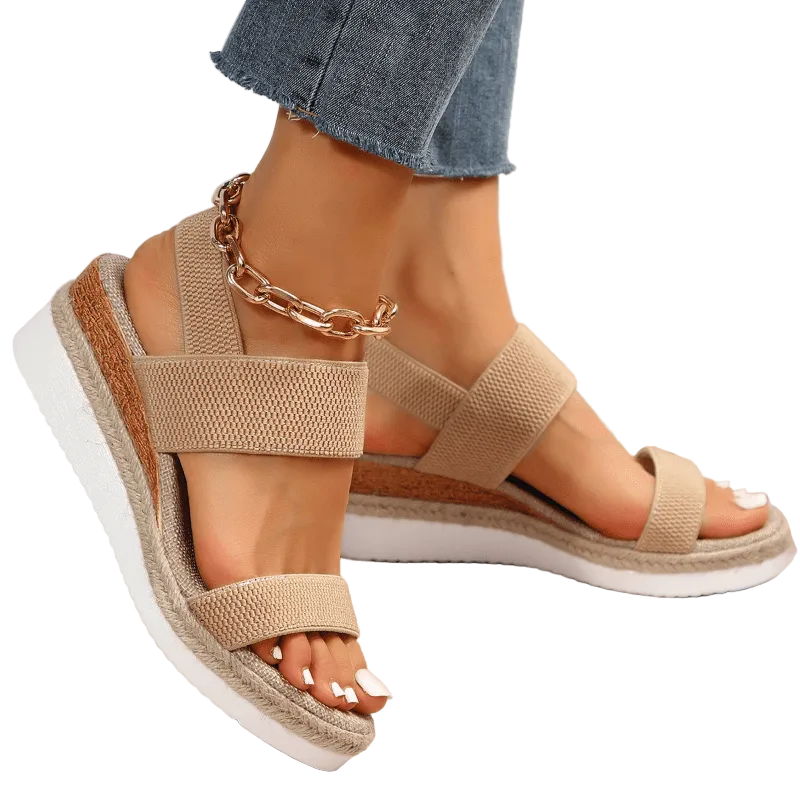 Dames Platform Sandalen Sportief Chic 0