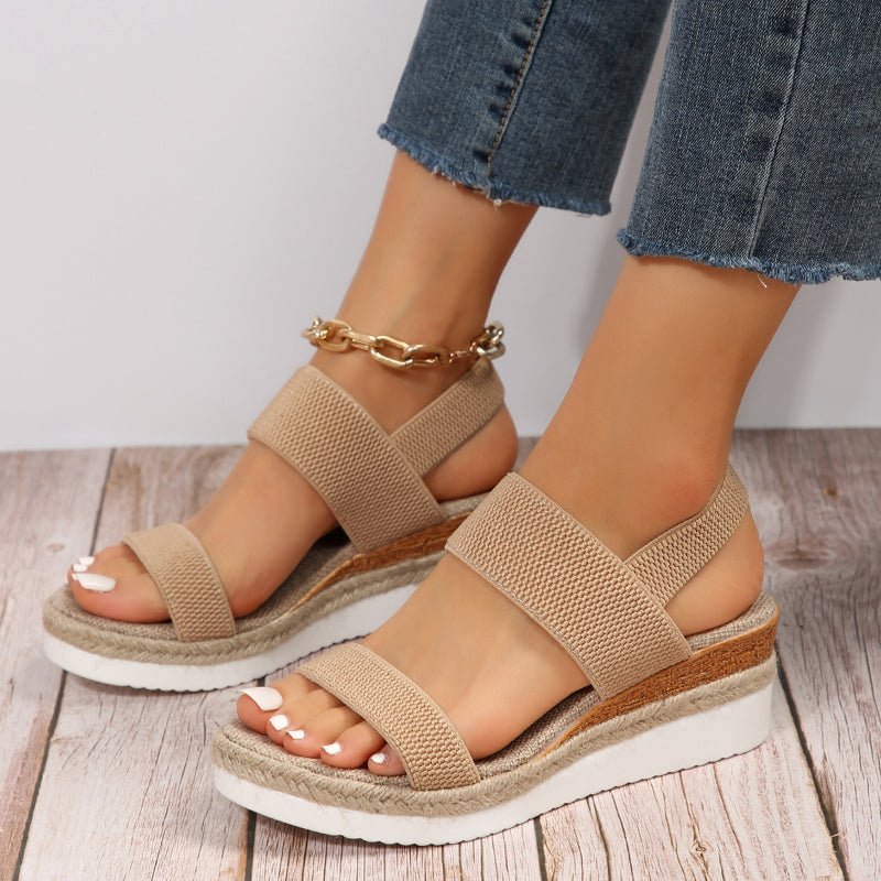 Dames Platform Sandalen Sportief Chic 1