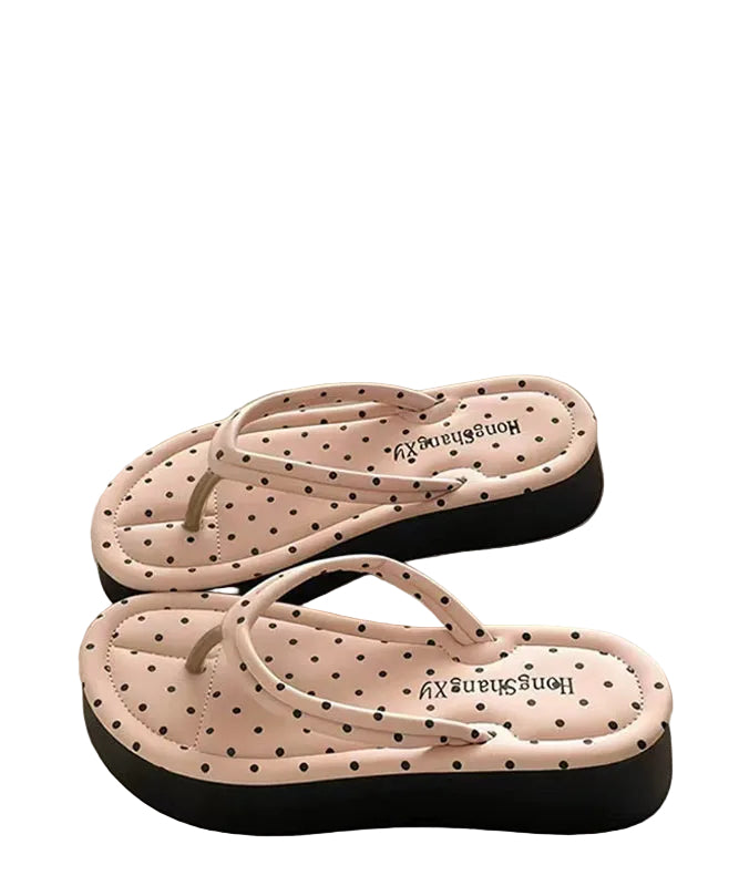 Dames Platform Slippers Comfortabel 0