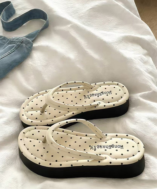 Dames Platform Slippers Comfortabel 1