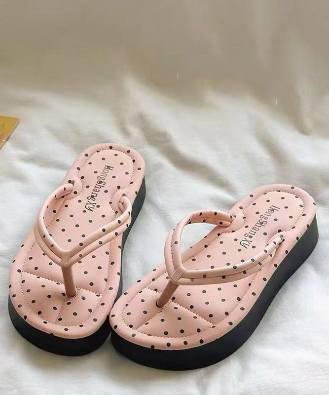 Dames Platform Slippers Comfortabel 4