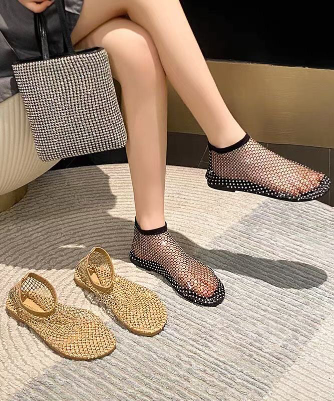Dames Platte Sandalen Ademend Mesh Design 0