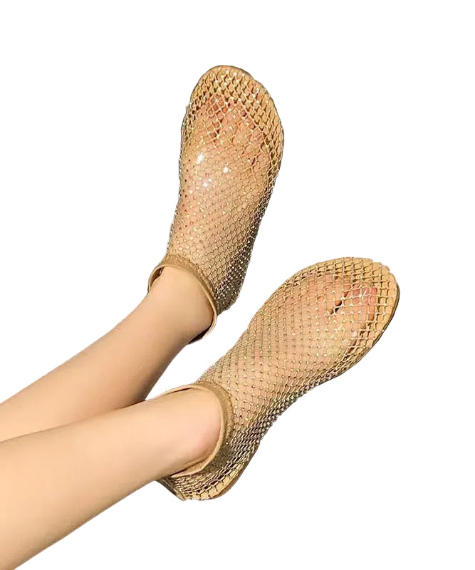 Dames Platte Sandalen Ademend Mesh Design 1