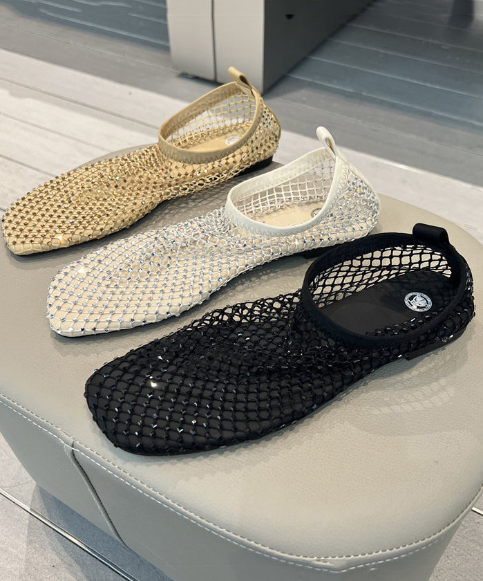 Dames Platte Sandalen Ademend Mesh Design 2