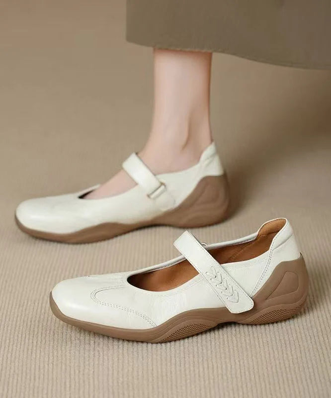 Dames Platte Schoenen Met Gesp 0
