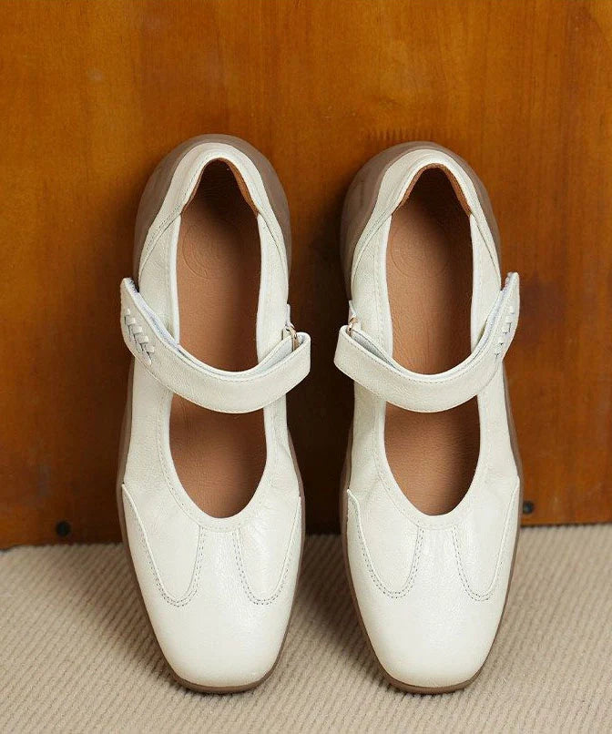 Dames Platte Schoenen Met Gesp 3