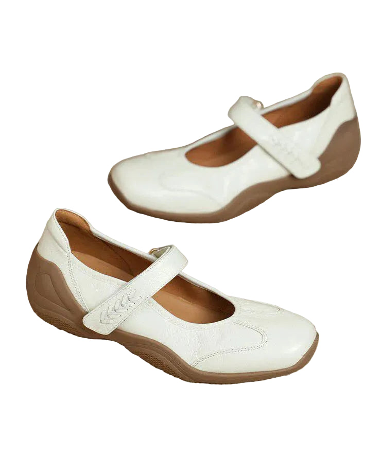 Dames Platte Schoenen Met Gesp 4