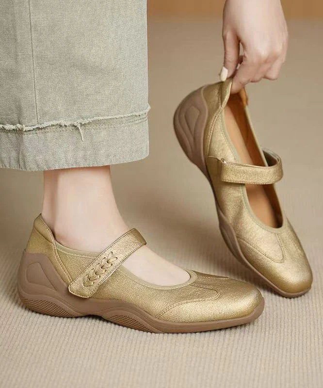 Dames Platte Schoenen Met Gespbandje 0