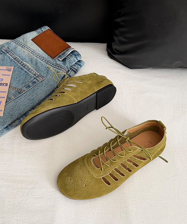 Dames Platte Schoenen Met Split 4