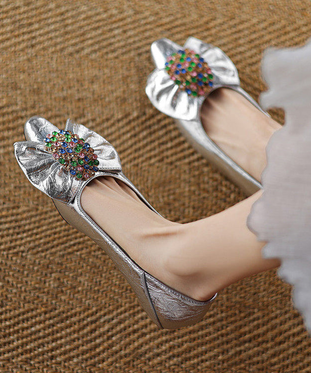 Dames Platte Schoenen Met Strik 1
