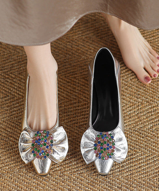 Dames Platte Schoenen Met Strik 3