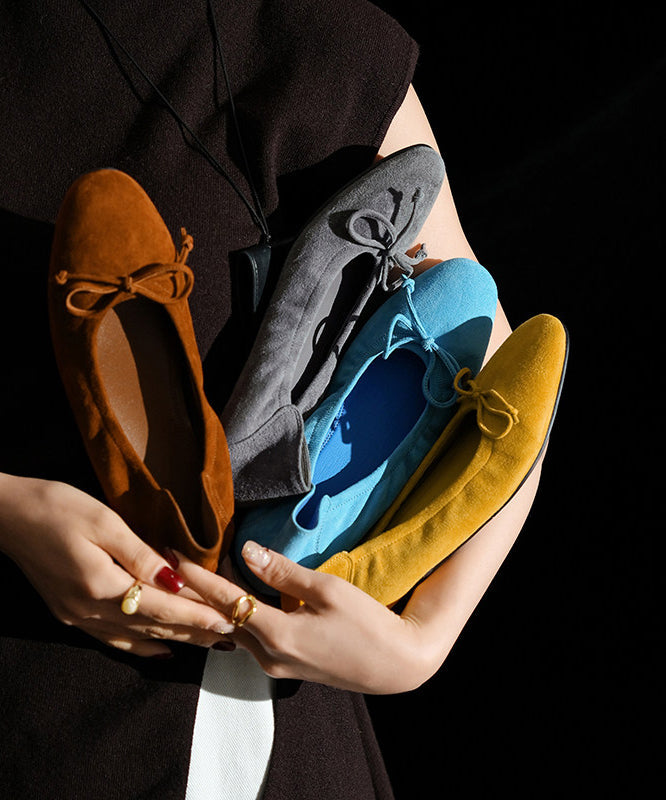 Dames Platte Schoenen Met Strikdetail Comfortabel 1