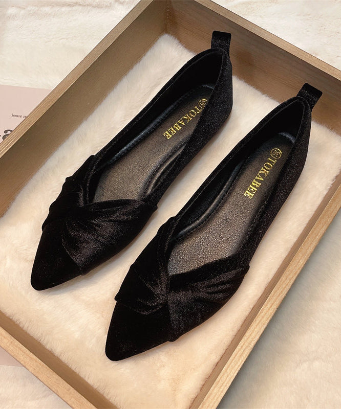 Dames Platte Schoenen Puntige Neus 1