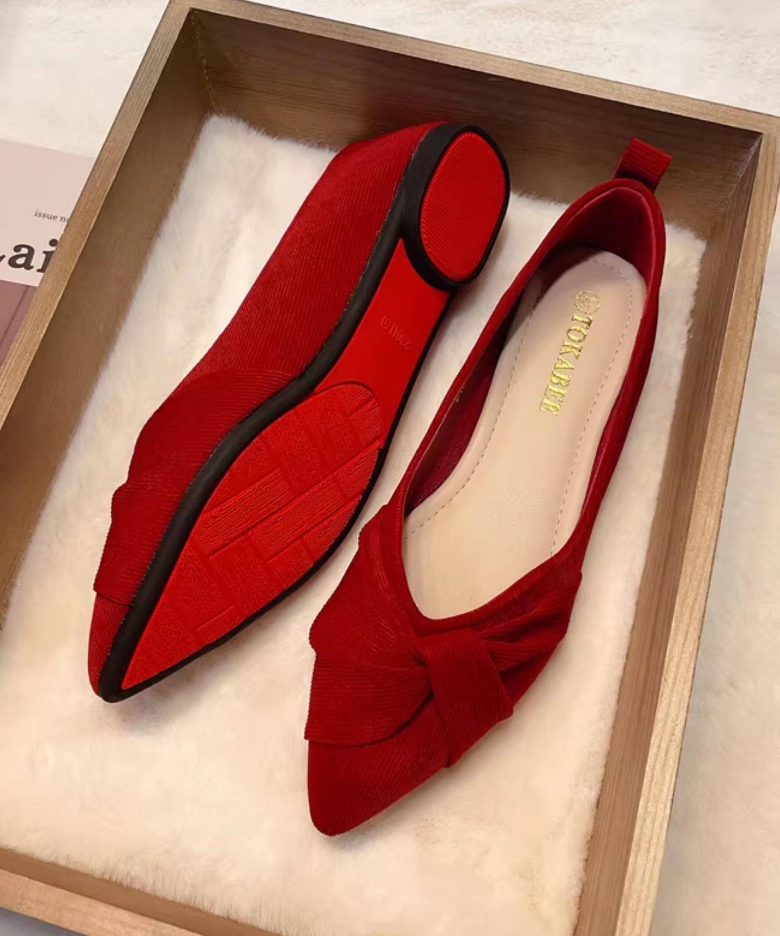 Dames Platte Schoenen Puntige Neus 4