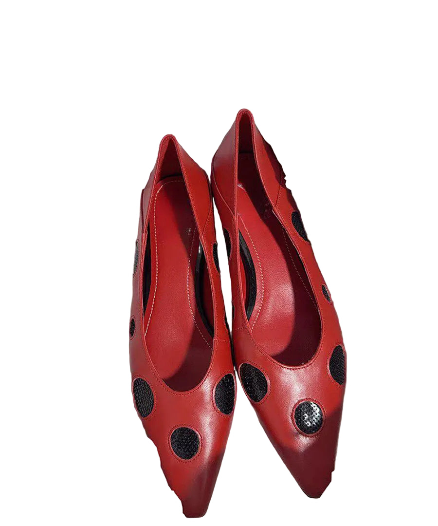 Dames Platte Schoenen met Puntige Neus 0