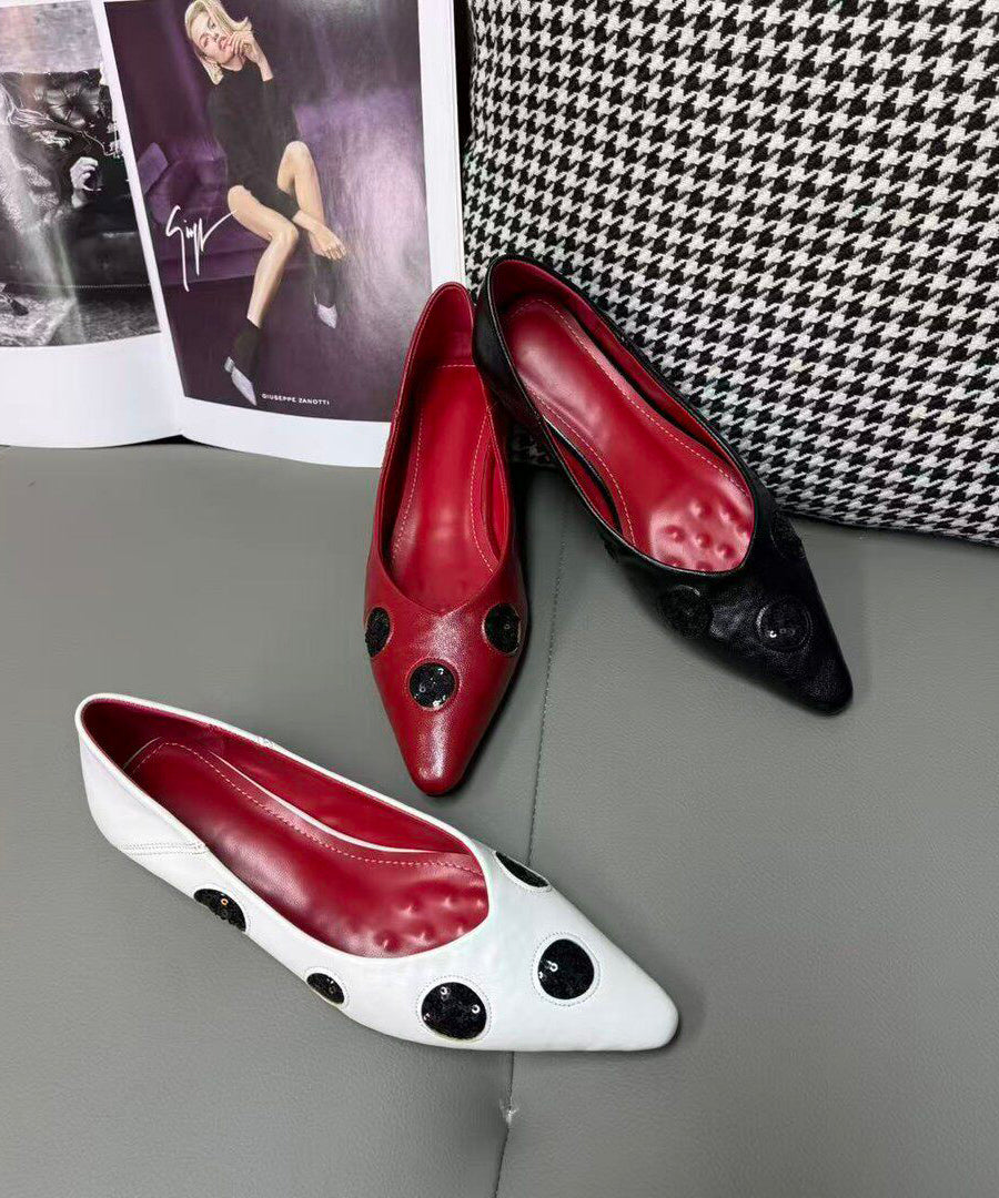 Dames Platte Schoenen met Puntige Neus 3