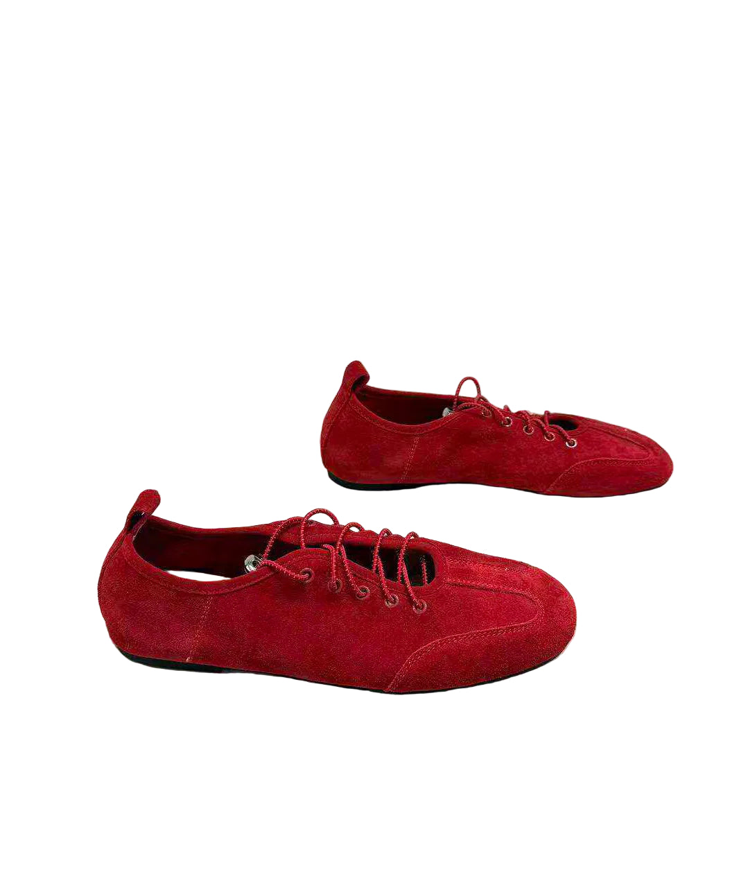 Dames Platte Schoenen met Split en Kruisband 3