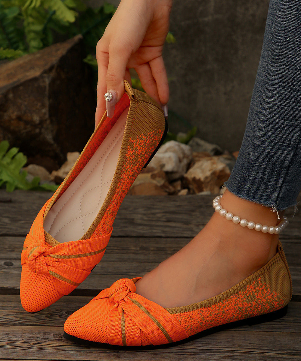 Dames Platte Schoenen met Strikdetails 2
